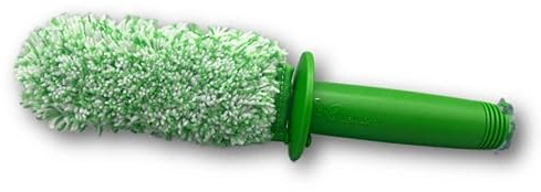Jemako Clean Stick Plus 15 cm grüne Faser - der ideale Helfer bei Verschmutzungen in Ecken, Spalten und kleinsten Öffnungen Auto- und Motorradfelgen Gartenzäune Vordächer (CleanStick Plus 15cm)