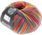 Frida's Wollhaus Lana Grossa 50 g Cool Wool Print Merino Wolle Garn Häkeln Stricken 16 Farben (703 | Lila/Grün/Himbeer/Orange/Gelb/Blau)