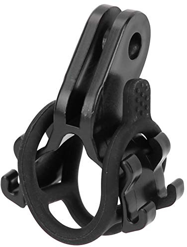 VGEBY Fahrrad-Taschenlampenhalterung, Kunststoff-Fahrradlicht-Taschenlampenhalter, Clip-Halterung, Zubehör für Rennrad