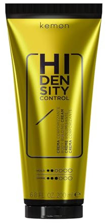 Crema anti-frizz de alta densidad para el cabello, 200 ml, control de alta densidad, protección térmica.