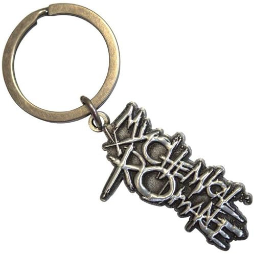 Rock Off officially licensed products My Chemical Romance The Schwarz Parade Logo Schlüsselring Schlüsselring One Size