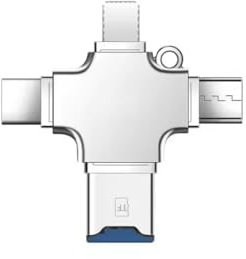 Memory Micro SD Card Reader 4in1 For IPhone Ipad Android Mac PC Camera Type C Lighting Usb C Android Reader Portable Reader (2)