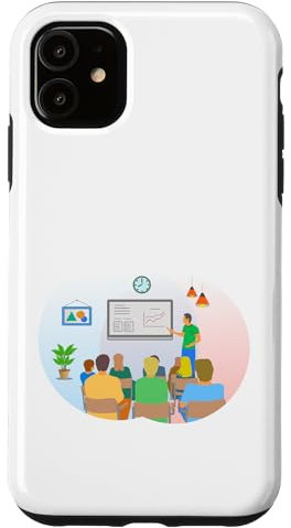 Meeting in The Conference Room Boardroom Meeting Office Case for iPhone 11