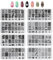 8 PCS Nail Stamping Plate, Lace Nail Stamper Kit for DIY Print, Art Nail Stamping Kit for Women Nail Decoration, Nail Art Stamp for Manicure Salon Design Gift (Style-A)