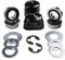 Szwaldaper 1 Jeu de bagues de Roue Avant de Remplacement, Kit de Conversion de roulement, for Husqvarna, Accessoires de Tondeuse à Gazon 532009040 9040H Bague de Roue Avant pour Tondeuse à Gazon