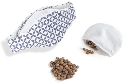 Babyjem Kirschkernkissen - Größenverstellbarer Wärmekissen für Babys - Dinkelkissen ideal geeignet bei Bauchschmerzen & Blähungen - Körnerkissen aus 100% Baumwolle