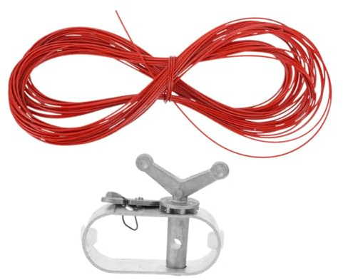EPIGEIST Kit de Treuil Aluminium pour Bâche de Piscine Accessoire de Tension de Câble Outil pour Fixation Facile et Économie Énergie