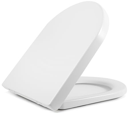 SAMODRA tapa wc universal UF Tapa de inodoro Forma de D toilet seat tapas de water Asiento de Inodoro