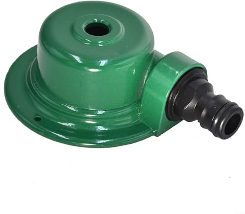 Testa per irrigatore in lega di zinco G1/2 resistente, copertura a 360 gradi, ugello di irrigazione a bassa pressione per giardino prato verde