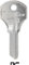 KABA ILCO CO26-1000V Key Blank for Corbin Cabinet Lock