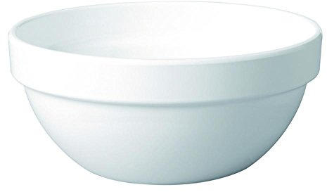 APS 83698 Schale -CASUAL MAXI-, Ø 12 cm, H: 5,5 cm, Melamin, weiß, 0,25 Liter