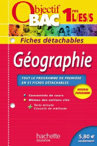 Objectif Bac - Fiches détachables - Géographie 1ères by Arnaud Léonard (2013-07-17)