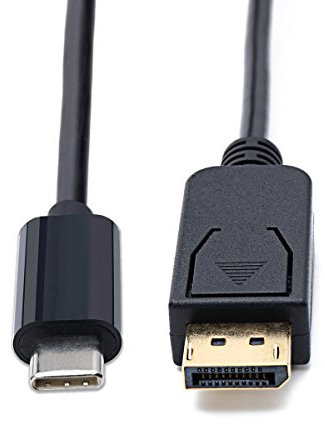 JSER USB 3.1 Typ C USB-C auf DisplayPort DP 4K UHD HDTV Kabel für Samsung Galaxy S8 S8+ Plus Handy