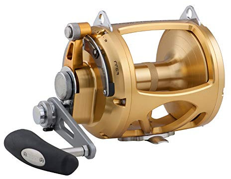 PENN Reels Saltwater Lever Drag INT80VISW International Leverdrag Conventional 2-Speed Reel 80
