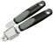 Wiltshire Classic Garlic Press, Stainless Steel, Garlic Crusher, Garlic Mincer, Anti-Slip Soft Touch Handle, 23x7x3cm, Black Grey & Silver