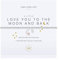 Joma Jewellery A Little Love You To The Moon And Back Bracelet