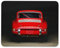 Destination Vinyl Ltd Red Vintage Car Mouse Mat Pad - Men's Racing Computer #12564