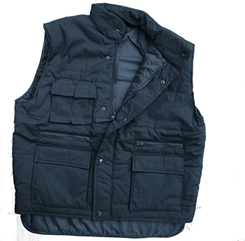 C.B.F. Balducci Group Gilet Multitasche Da Lavoro Imbottito - Blu navy (XS)