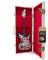 Mini Guitar IRON MAIDEN The Trooper Album Tribute Model + Hard Case Box Miniature 1:4 Scale Miniature Guitar + Storage Case Gadget Rock Memorabilia
