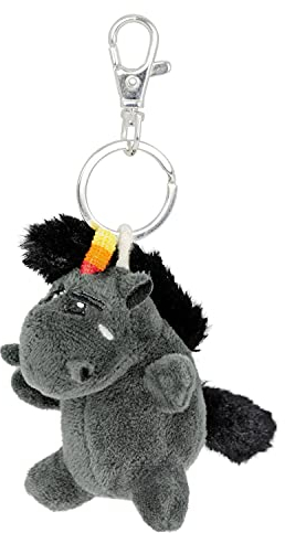 United Labels Pummel & Friends Schlüsselanhänger - Grummeleinhorn Plüsch Plüschtier Stofftier 7 cm