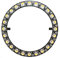 Vollfarb-Ring-LED-Modul, 24-Bit SK6812 RGBW Runde Vollfarb-Ring-LED mit integriertem Treiberlicht-Entwicklungsboard-Modul