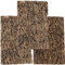 Totority Cork Terrarium Background, 3Pcs Cork Tile Background Decorative Tree Bark Adornment Reptile Climbing Plaything for Gecko Lizard Tortoise Frog