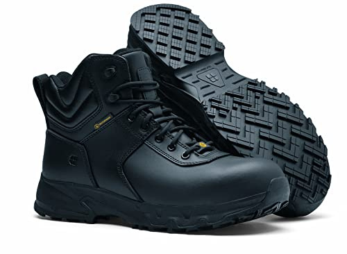 Shoes for Crews Guard Mid, Sicherheitsschuhe CE-Zertifiziert S3 HRO WR SRC, Unisex Arbeitsstiefel mit Rutschfester Außensohle, Wasserabweisende Sichere Arbeitsschuhe für Herren und Damen