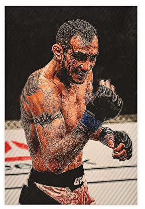 FISH DRAGATE Tony Ferguson Sport-Poster2 Leinwand-Poster, Schlafzimmerdekoration, Sport-Landschaft, Büro, Raumdekoration, Geschenk, ohne Rahmen, 30 x 45 cm