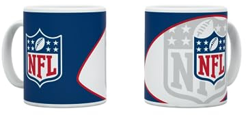 NFL Tasse Becher Kaffeetasse Mug ** Shadow Logo and Shield ** 330 ml