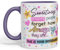 Vixar Sometimes Amazing People Forgot... Coloured Ceramic Mug Cup Gift 330ml 11oz Work Office Tea Coffee Gift (Purple)