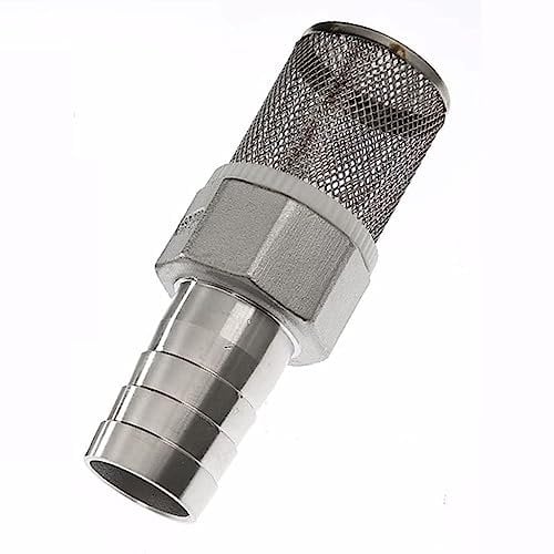 Inline Mesh Sieb, 1 Stück 25 33 38 40 50 mm Edelstahl-Schlauchfilter, Gartenbewässerungsrohr, Autowaschpumpe, Edelstahl-Filternetz, Netz-Wasserfilter (Farbe: 2-50 mm) (Farbe: 2 50 m). ( Color : 2 50
