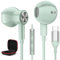 USB C Headphones for iPhone 16e 15 Pro Max Pixel 9a 8a 9Pro,Magnetic USB C Earphones with Mic Type C in Ear Headphones Wired Earphones for Samsung A16 A56 A36 A55 A35 A54 A53 A33 S25 S24 Ultra S23