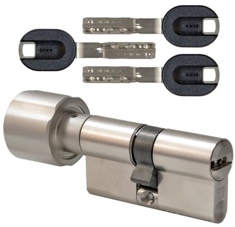 ABUS Bravus.3500 MX Knaufzylinder 50|45K | Magnet-Technologie | Modular | Kopierschutz Ziehschutz Bohrschutz | Feuerschutz |Patentschutz bis 2038 | 3 Schlüssel + Sicherungskarte | Einzelschließend