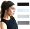 Generisch Elastische Sport Stirnbänder Weiches Elastisch Haarreife rutschfeste Schweiß-Stirnbänder Mehrfarbig Dünn Haarbänder Sport Laufen Exercise Gym Yoga Workout Headbands