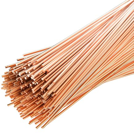 UNIFAMILY Tiges de soudage TIG ER70S-6, 2BL Tiges de soudage TIG en acier doux 1/16 x 16, tige de remplissage de soudure TIG en acier au carbone, faible résistance à la corrosion, accessoires de