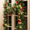 Weihnachtsdeko Weihnachtsgirlande Tannengirlande Girlande Weihnachten Christbaumschmuck Deko Wohnzimmer Aussen Weihnachtsbaum Innen Fenster Christmas Decorations Tisch Weinachtsdekorationen Türkranz