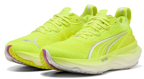 Puma Women's フォーエバーラン ニトロ 2 ウィメンズ 310471 Running Shoe, 25 Spring Summer Color Yellow Alert Black (03), 26.0 cm