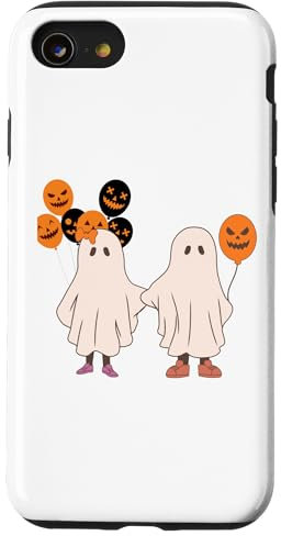 iPhone SE (2020) / 7 / 8 Cute vintage halloween couple, halloween spooky couple Case