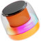 Portable Bluetooth Speaker, New Wireless Speaker Bluetooth 5.3 with RGB LED Light, Dual Pairing, HiFi Stereo Sound, TF Card Support, Mini Portable Speakers for Travel, Outdoor, Party, Beach, Orange