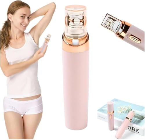 Pluxy Epil Pro 3.0 Women Face Epilator, 2024 New Pluxy Hair Removal for Face, Facial Hair Removal Epilator, 2 in 1 Facial Electric Shaver for Face,Hand,Legs (Battery Version)