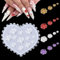 3D Silicone Nail Flower Molds, Rose Camellia Nail Molds Flower Nail Set Carving Mold for Nail Art Earrings Jewelry Making Cupcake Handmade DIY Craft Decoration Supplies