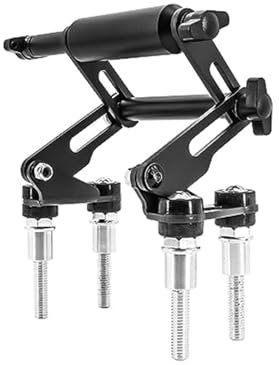 Motorrad Handyhalterung Für S 1000 R Für S1000R 2017- Motorrad Einstellbare Verlängern Telefon Navigation Halterung GPS Platte Telefon Ständer Halter Schmücken(‎22mm Set C)