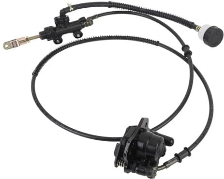 Hydraulikbremssattel Master -Zylinder -Kit für ATV Quad Go Kart, 1,5m Schlauch mit Bremsbelagern