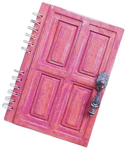 Journal de porte vintage, journal académique multifonctionnel, journal de gestion des tâches, 28 x 21 x 5 cm, charmant design vintage, journal académique multifonction pour étudiants, enseignants
