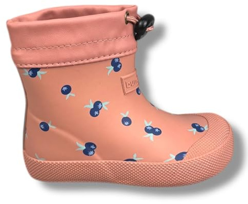 Bundgaard Extrem flexible & leichte Barfuß- Gummistiefel Kurzschaft COVER *Helmstedt by Blush Berry (9413 Blush Berry, EU Schuhgrößensystem, Kleinkind, Numerisch, M, 21)