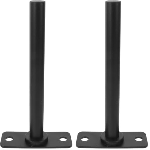 ifundom 2pcs Wall Mounted Barbell Plate Holder Heavy Duty Weight Plate Rack for Home Gym Storage Easy Install Wall Mount Compatible with Standard for Fitness Rooms Organization