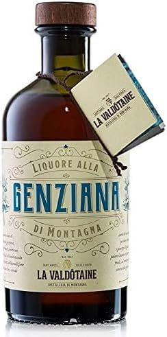 LIQUORE ALLA GENZIANA di Montagna La Valdotaine - 1 Bottiglia da 70 CL -
