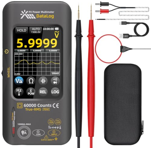 BSIDE S600 Digital Multimeter 60000 Counts Graphics Multimeter Rechargeable