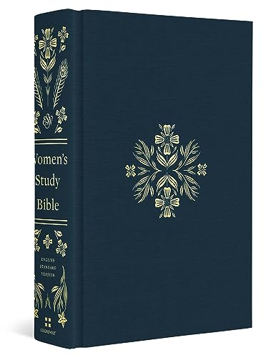 ESV Women's Study Bible (Cloth over Board, Dark Teal): Esv Women's Study Bible, Dark Teal