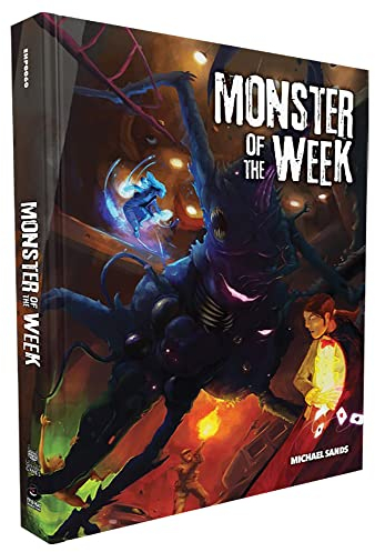 Evil Hat Productions, LLC Monster of The Week: Hardcover Edition - RPG-Buch für 3-5 Personen, Supernatural Mysteries, fügt 2 neue Playbooks hinzu, starten Sie die Jagd, Action-Horror-Rollenspiel